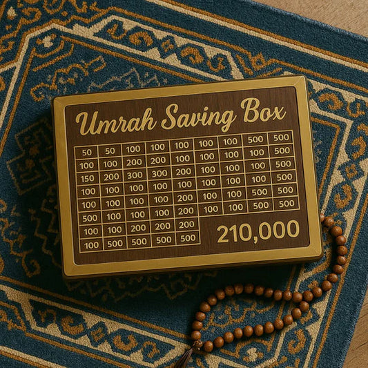 Saving Box For Umrah / Multipurpose Box For Saving / Best For Gifts